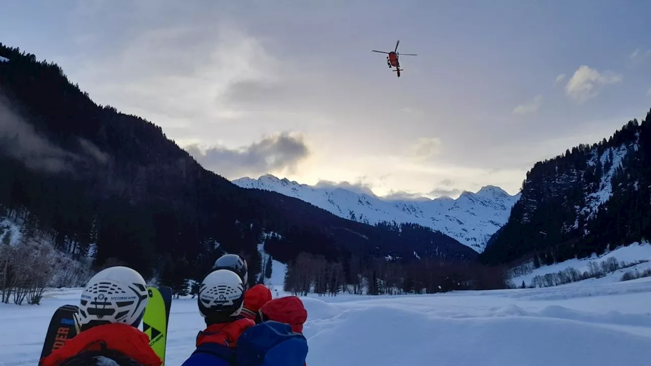 Unglück in Südtirol: Lawine erfasst deutsche Touristengruppe