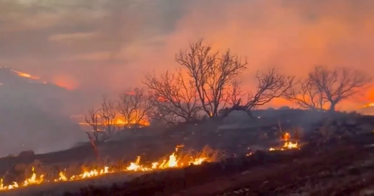 Thousands ordered to shelter in place as wildfires engulf Texas Panhandle