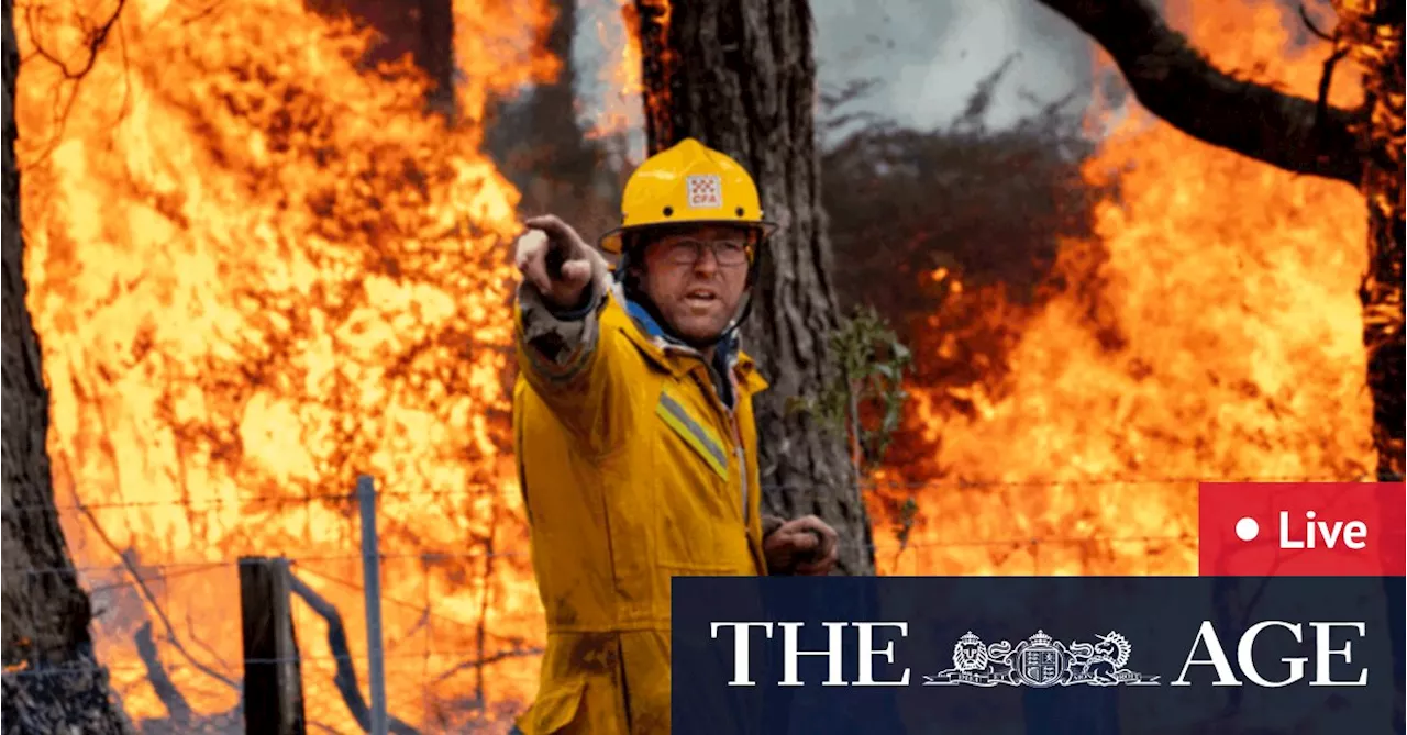 Victoria fires live updates: Soaring temperatures forecast across the state; Bayindeen bushfire still out of control