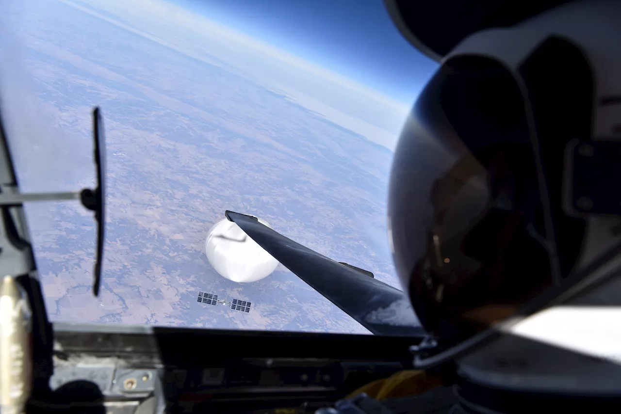 U.S. Fighter Jet Intercepts High-Altitude Balloon Over Utah