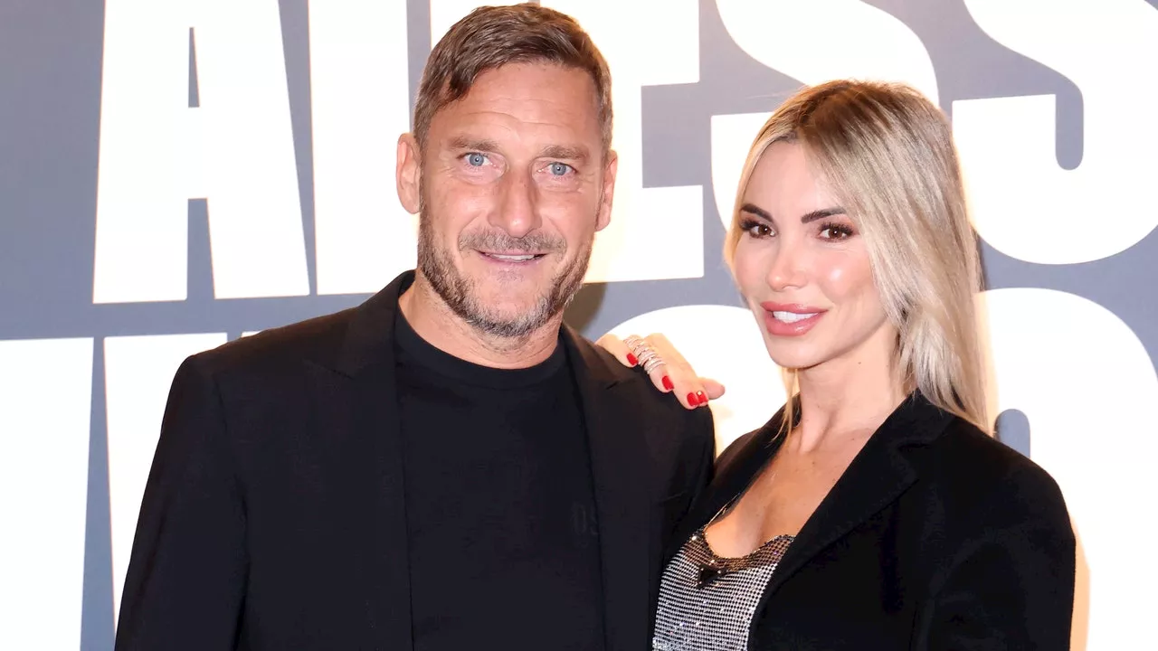 Francesco Totti e Noemi Bocchi, il primo red carpet di coppia