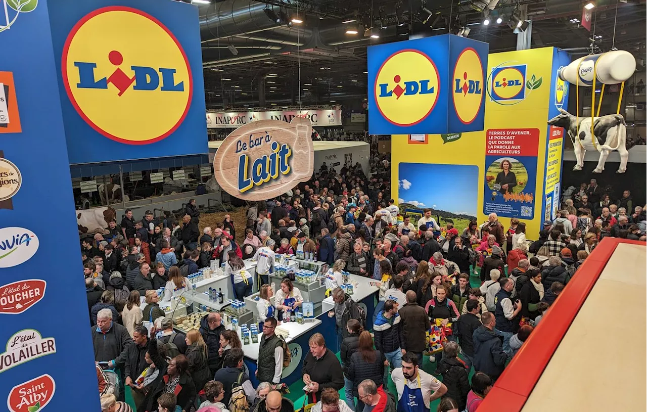 Salon de l’agriculture 2024 : Lidl s’impose comme chouchou du hall 1