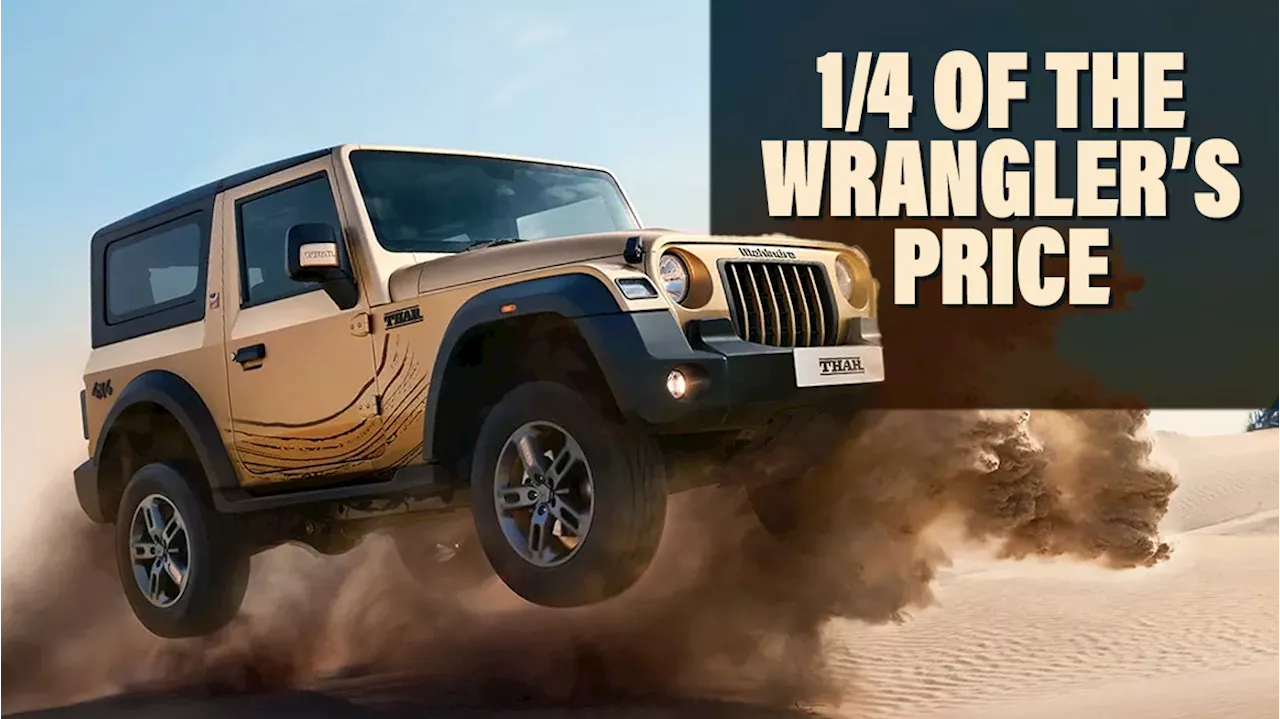 Mahindra Thar Earth Edition Is The New Flagship Of India’s Wrangler Knockoff