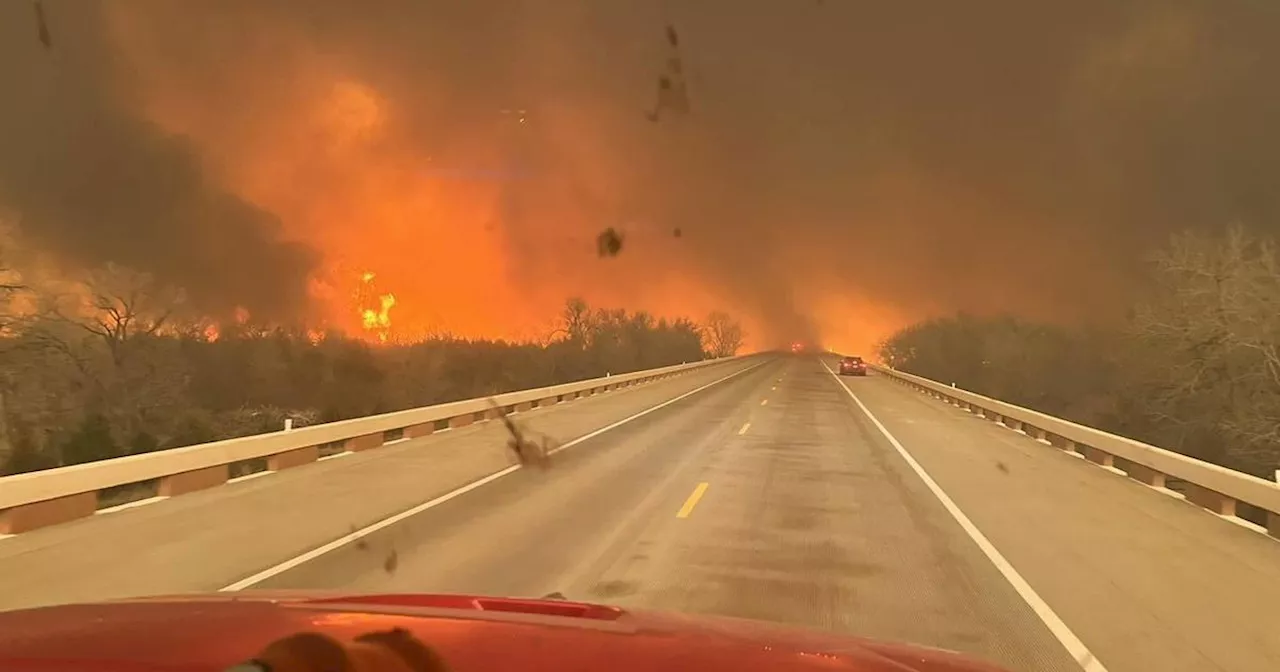 Smokehouse Creek Fire in Texas explodes to become second-largest wildfire in U.S. history after burning 1.1 million acres