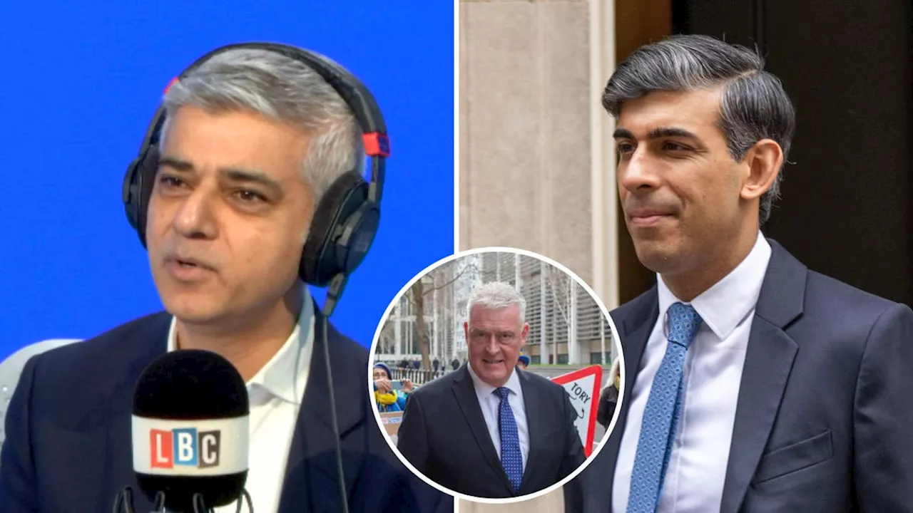 Sadiq Khan lashes out at ‘racist, Islamophobic, anti-Muslim nonsense’ and blasts ‘weak’ Sunak