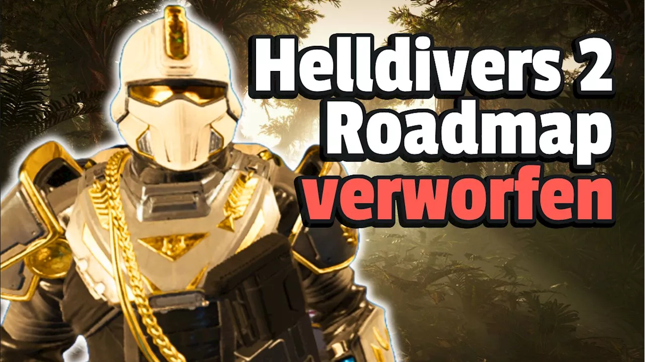 Helldivers 2 hat die alte Roadmap nach dem Erfolg auf Steam weggeworfen