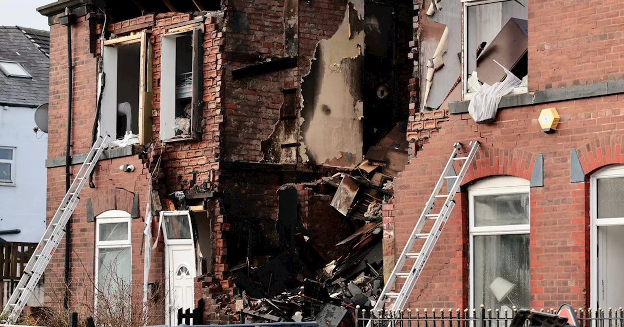 Gas explosion in Bury leaves woman seriously injured