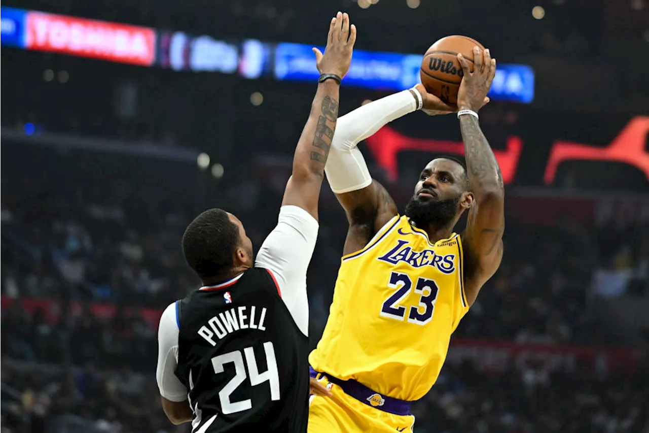 LeBron James scores 34 points, leads Lakers comeback from 21-point deficit into 116-112 win over Clippers