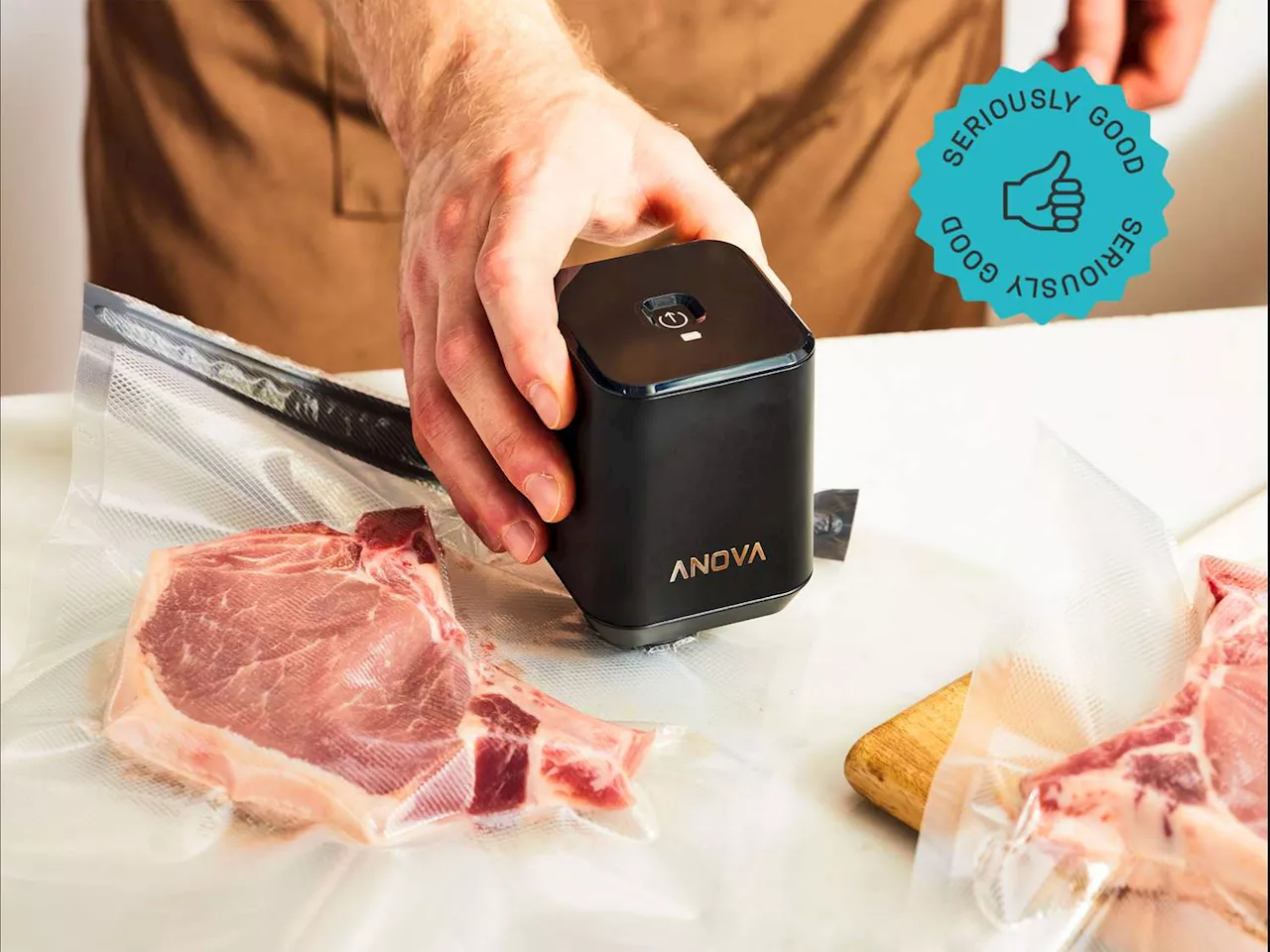 I Used the Anova Handheld Vacuum Sealer for Over a Month—It Was Fast, Reliable, and Portable