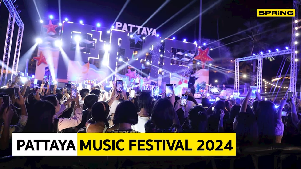 Pattaya Music Festival 2024 เริ่มวันไหน ตารางงาน แผนผังการแสดงศิลปิน