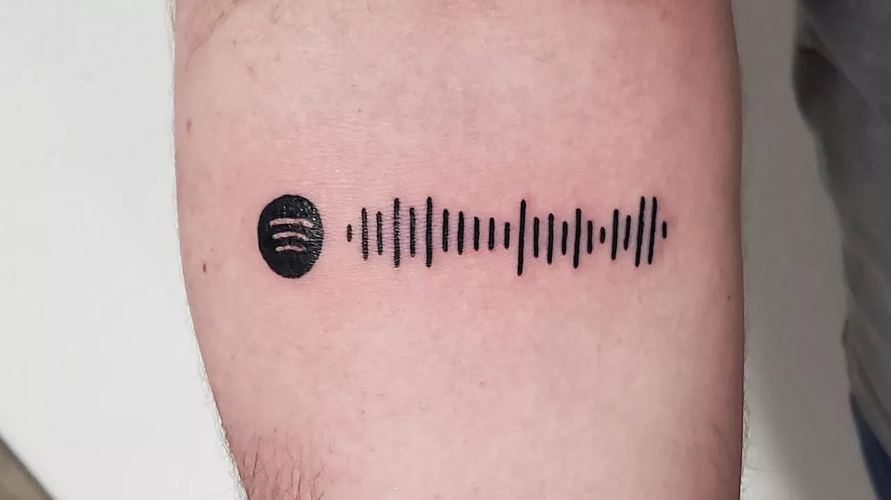 Spotify Tattoos: Wearable Music