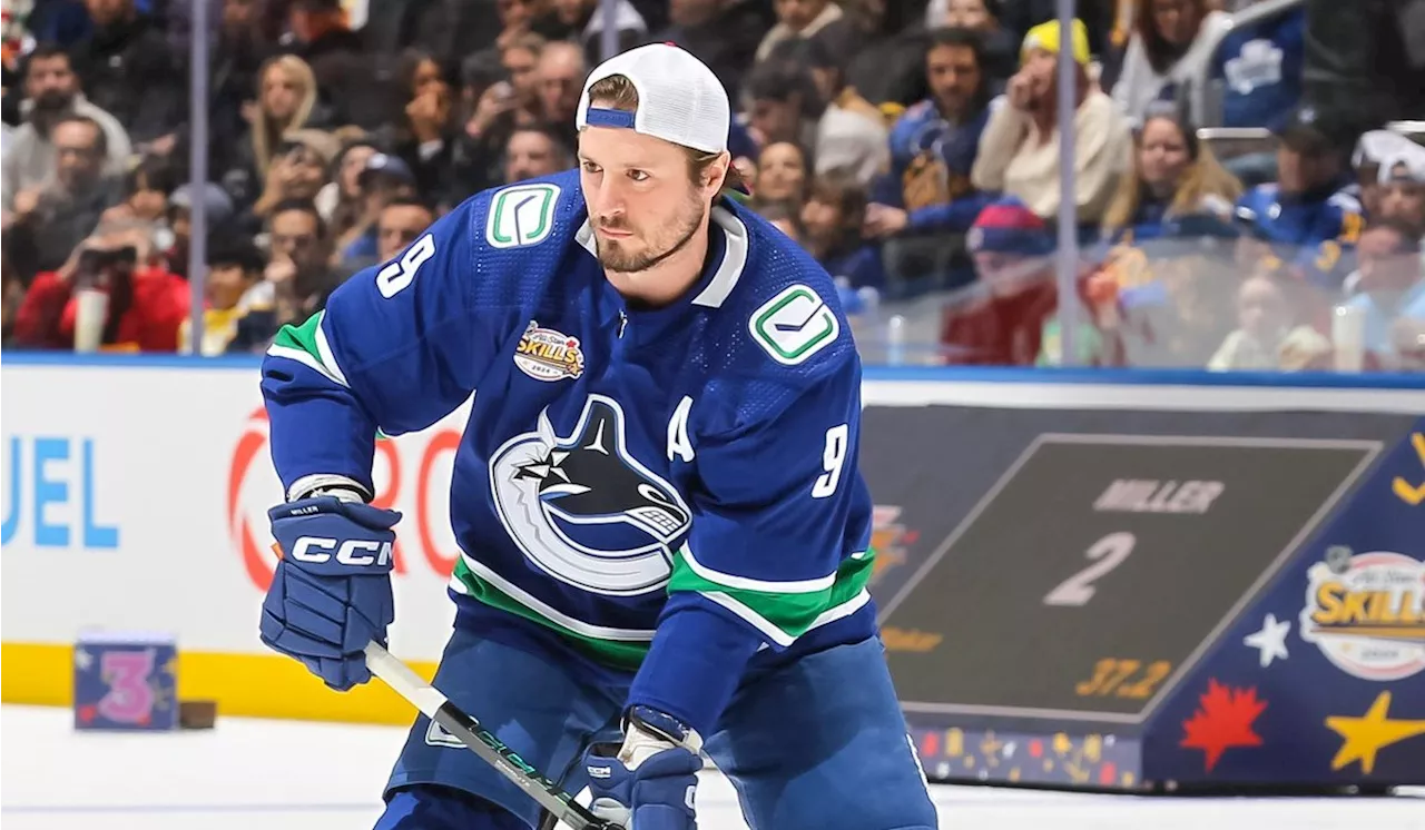 Vancouver Canucks Compete in All-Star Skills Competition