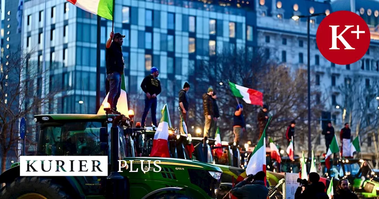 Bauer sucht Zukunft - Proteste gegen Umweltregeln und Bürokratie