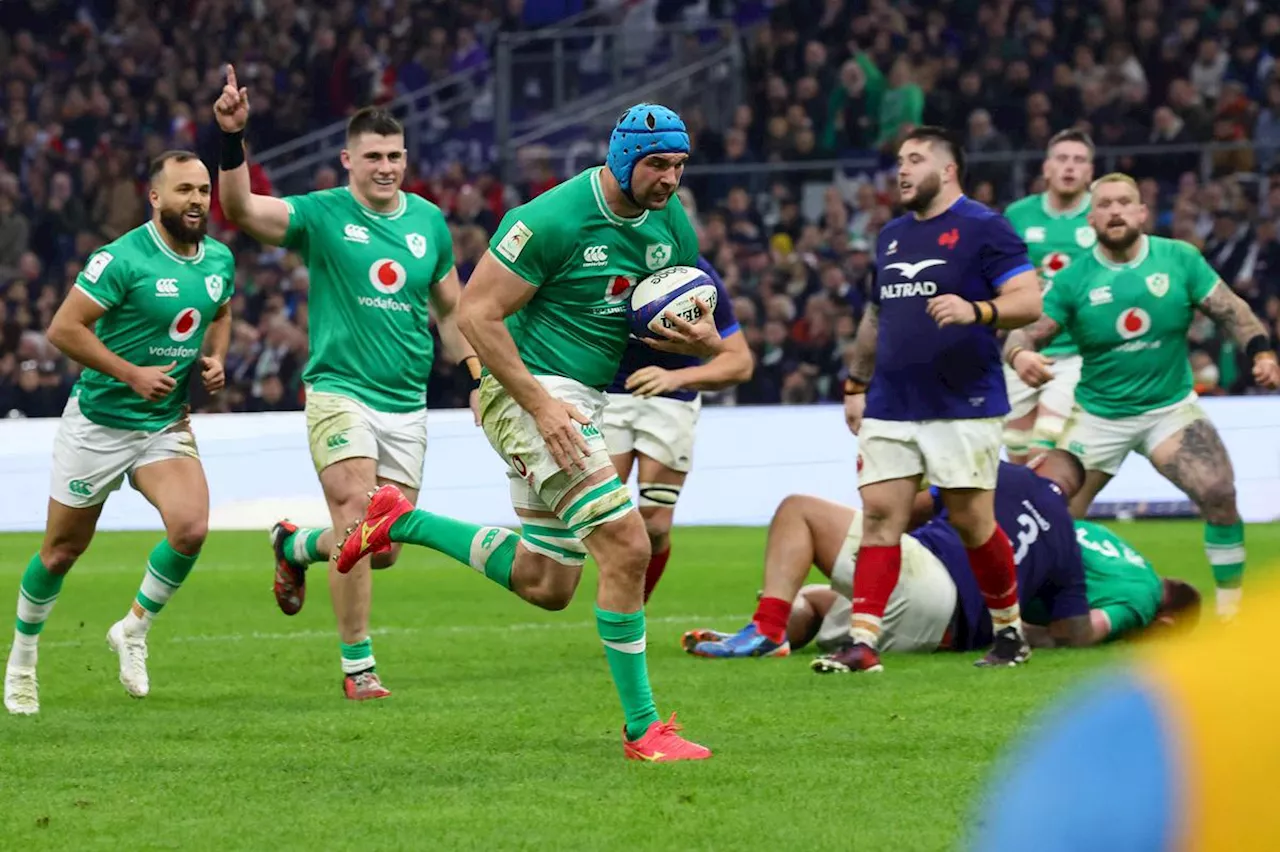 Défaite cuisante de l'équipe de France de rugby face à l'Irlande