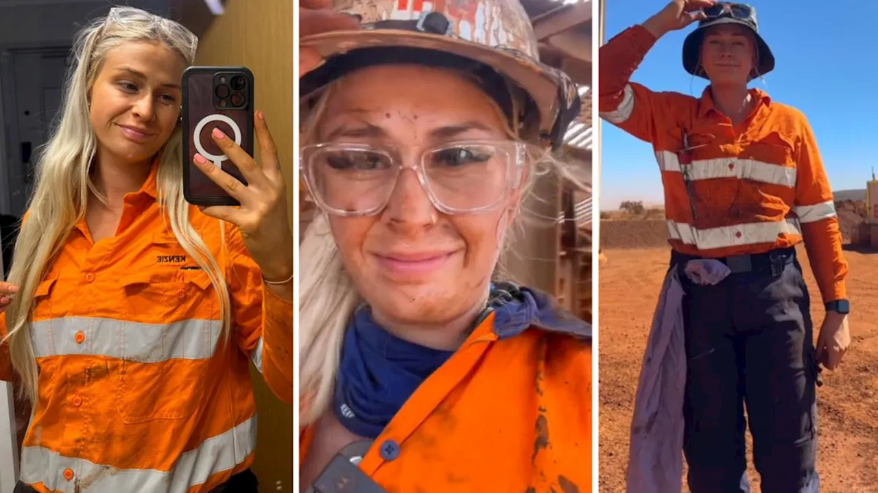 Fly-in-fly-out tradie shares her experience working in the mines