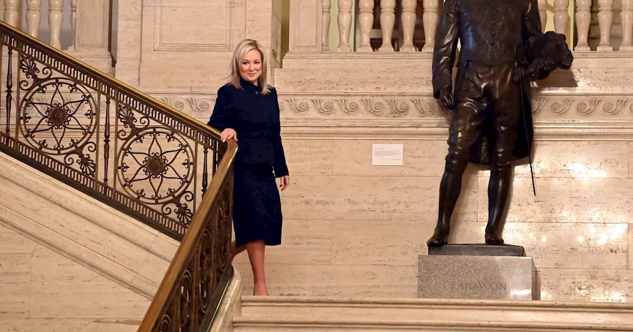 First Minister Michelle O’Neill makes the most of her moment as Stormont Assembly recalled after two-year impasse