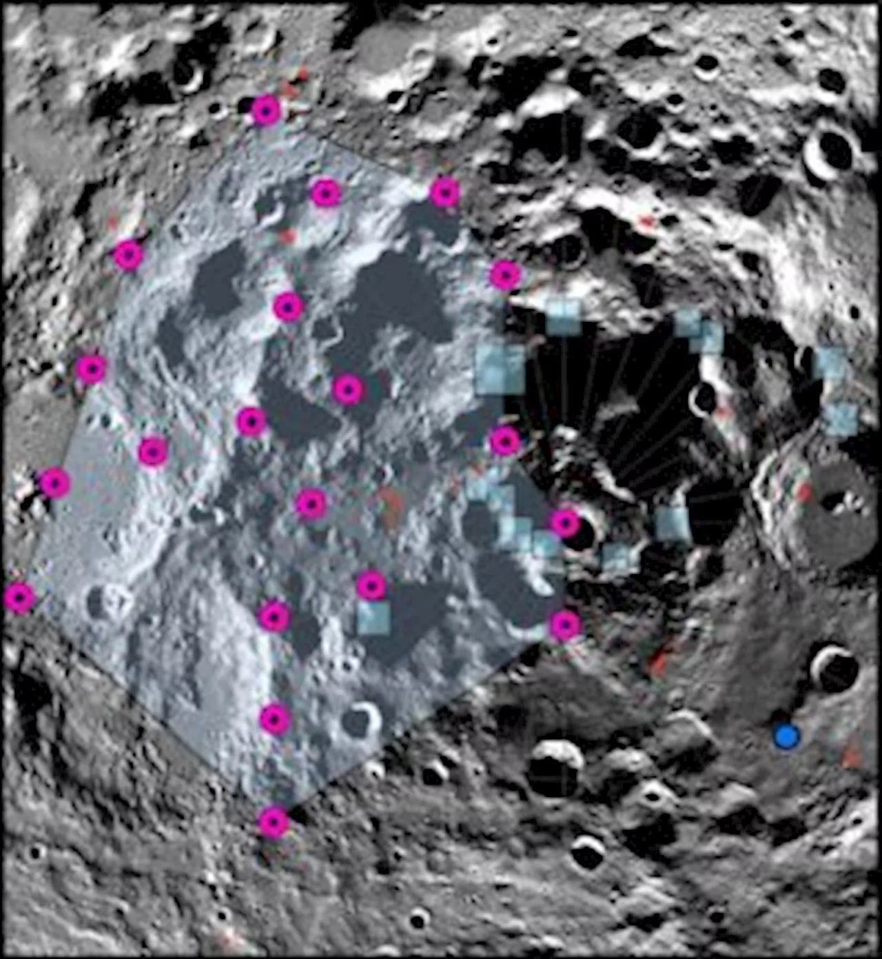 NASA Study Provides Insight into Moon's South Pole Region for Artemis Mission