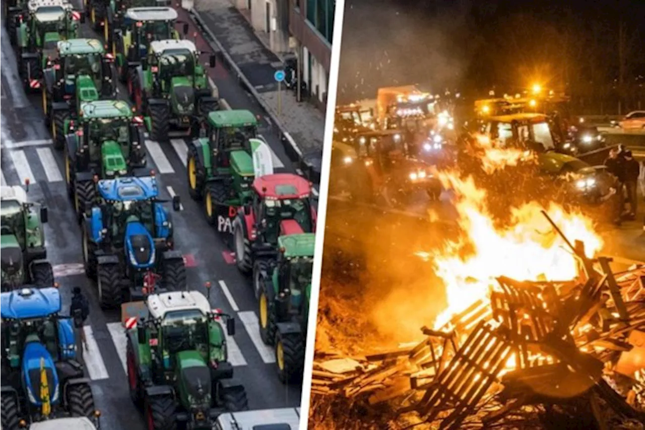 Boerenprotest bij woning van premier De Croo