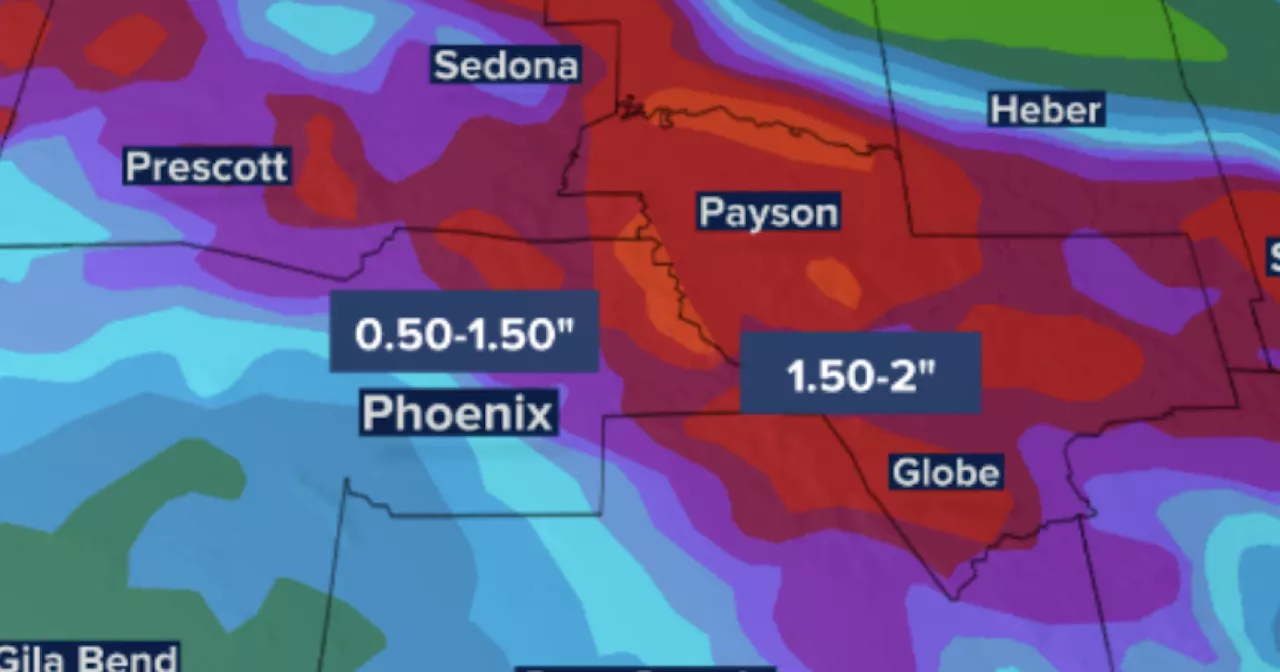 WHAT TO EXPECT: Winter storms bringing more wind, rain and snow to Arizona this week