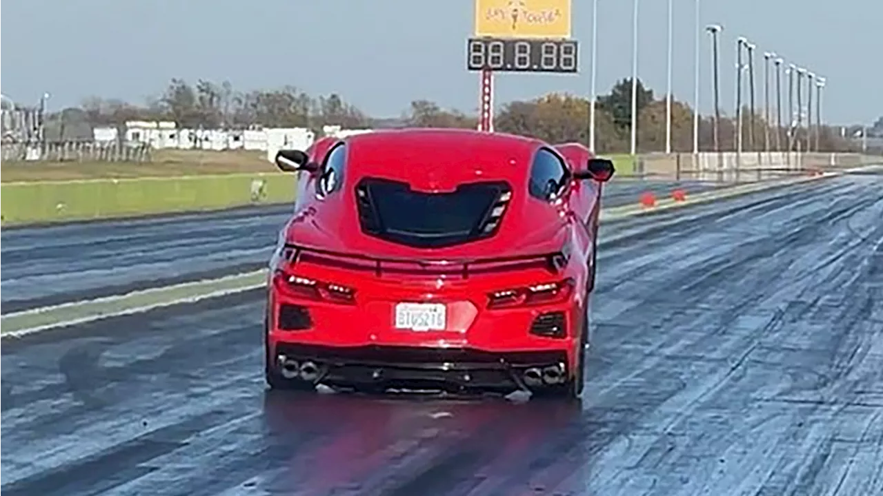 World’s Quickest Corvette C8 Does 1/4 Mile In 8.64 Seconds