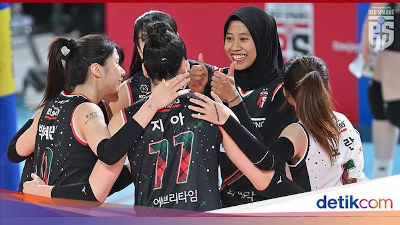 Red Sparks Menang atas Hillstate di Liga Voli Korea