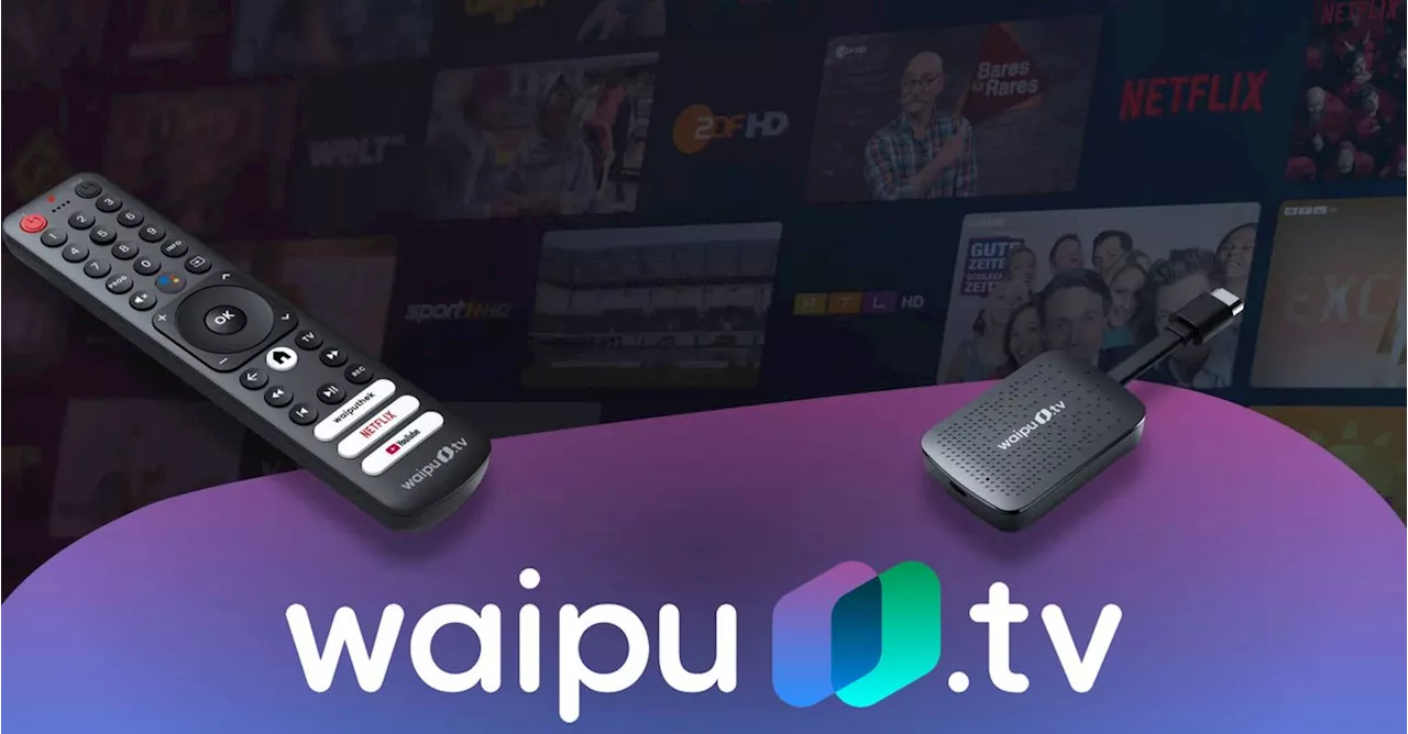 1 Jahr Fernsehen für lau: waipu.tv macht unglaubliches Streaming-Angebot