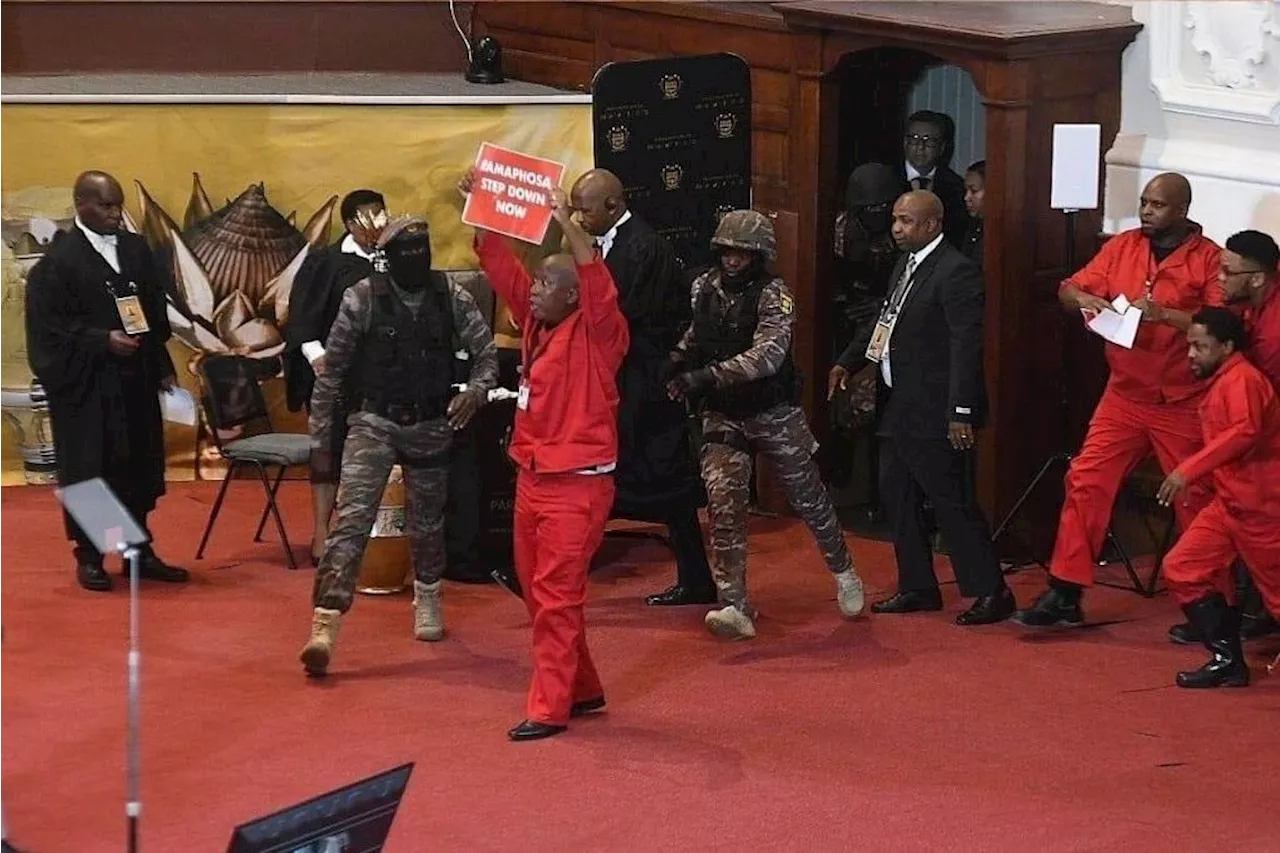 EFF loses court bid to stop Parliament from dealing with disorderly behaviour