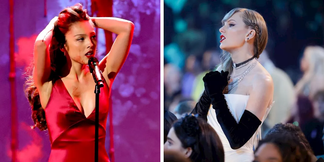 Taylor Swift and Olivia Rodrigo Gave Each Other Sweet Shows of Support at the 2024 Grammys