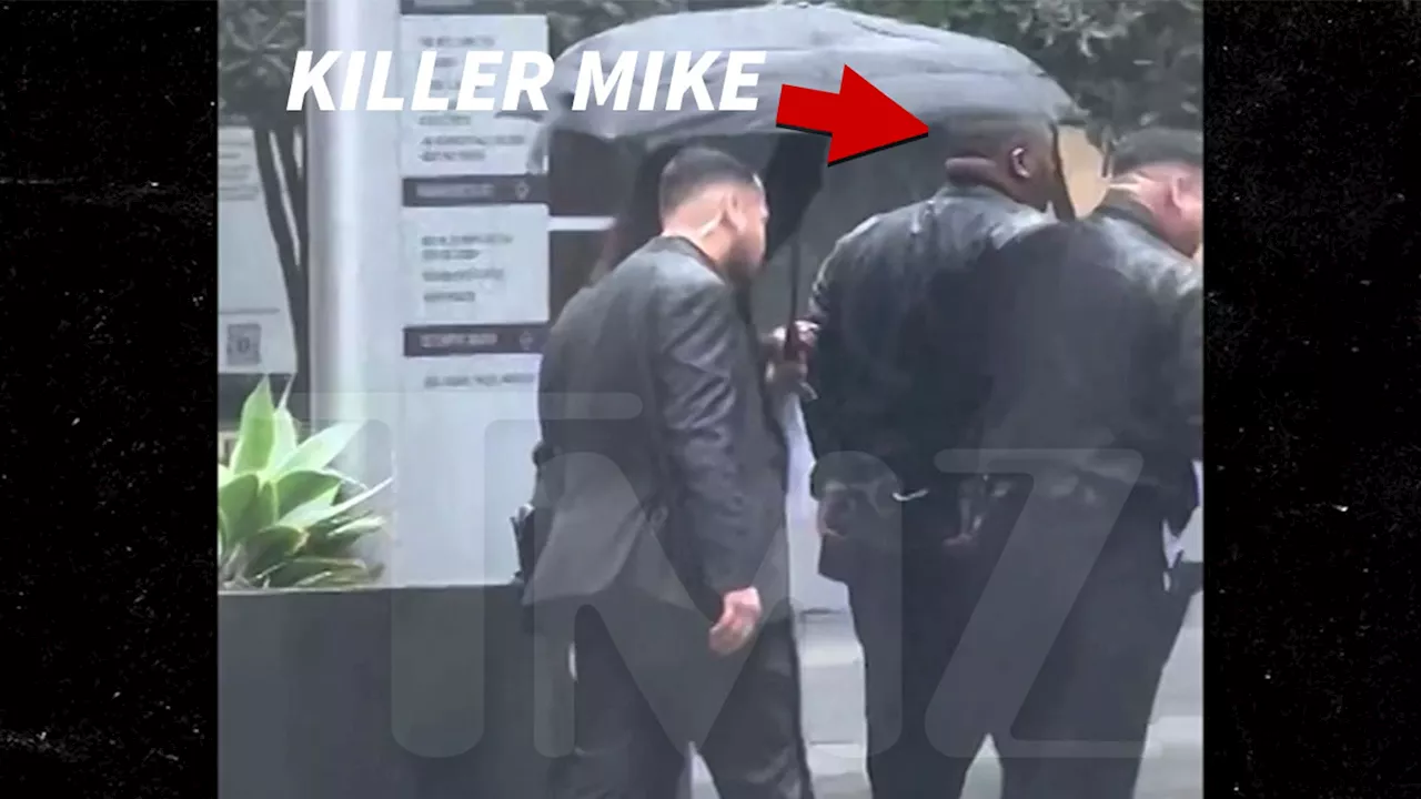 Killer Mike Accused of Battery in Grammys Citizen's Arrest, Cuffed in Rain