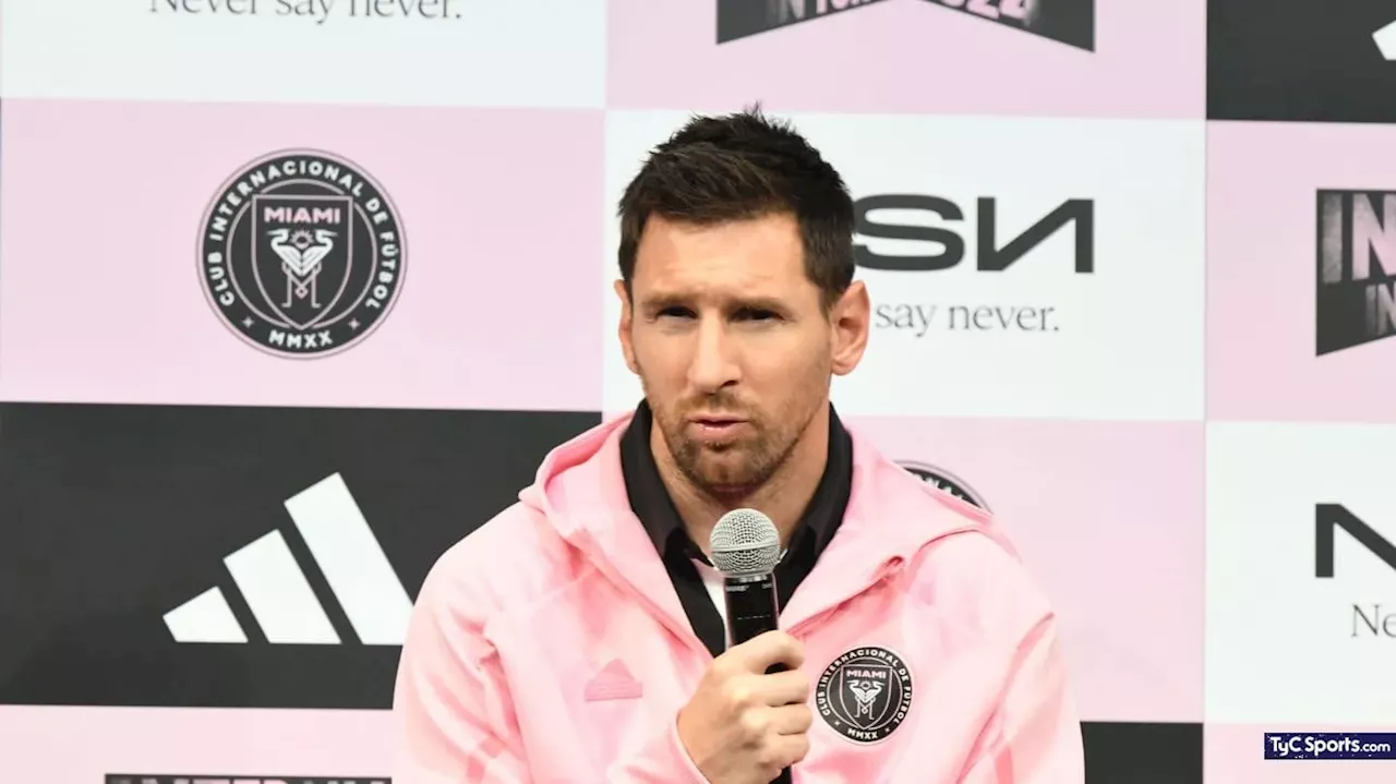 Messi rompió el silencio y habló sobre su ausencia en el amistoso en Hong Kong