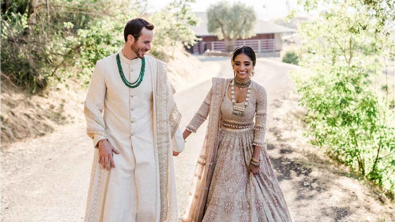 A California Family Ranch Was Transformed Into a Romantic Backdrop for This Indian-American Wedding