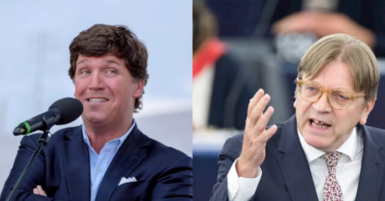 EU Politicians Threaten to Sanction Tucker Carlson for Interviewing Vladimir Putin