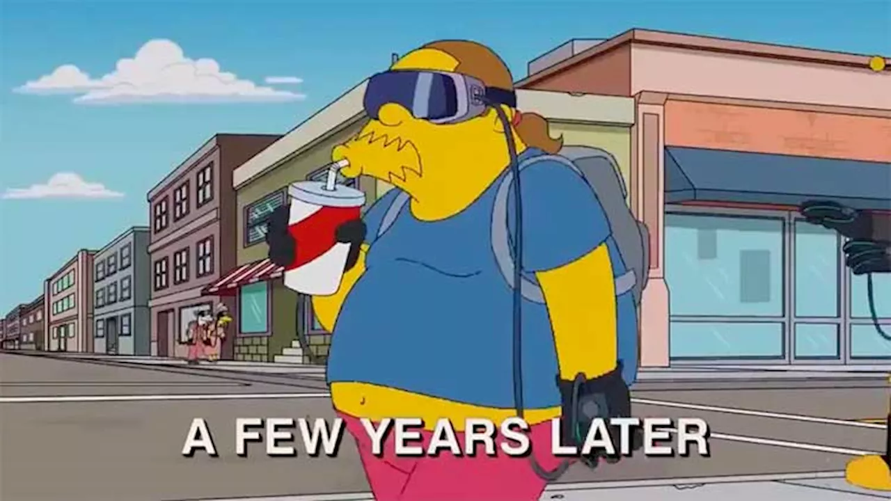 Simpsonlar, Apple'ın Vision Pro'sunu önceden mi haber verdi?