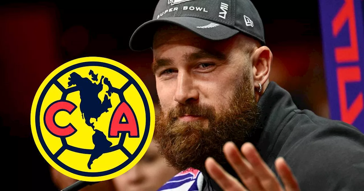 ¿Por qué Travis Kelce le va al América? ¡Se enamoró del azulcrema! (VIDEO)