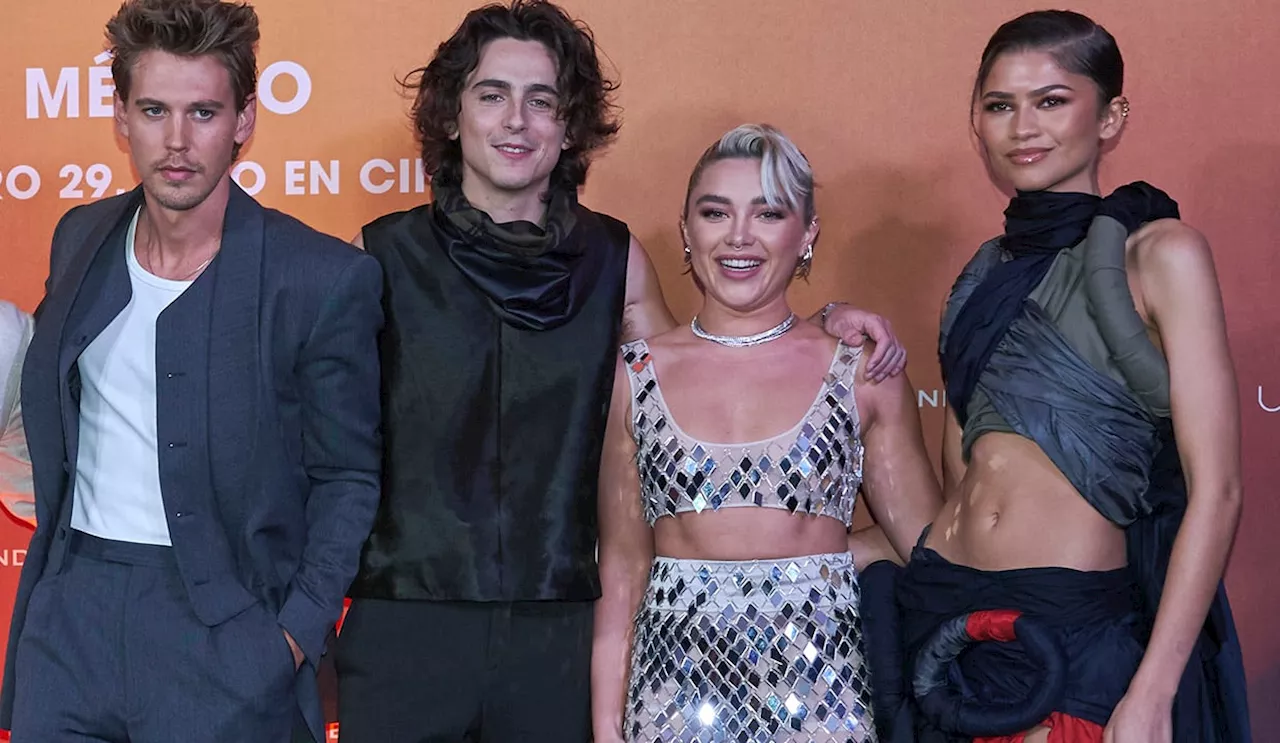 El estilazo de Austin Butler y Timothée Chalamet, los compañeros de reparto de Zendaya en 'Dune 2'