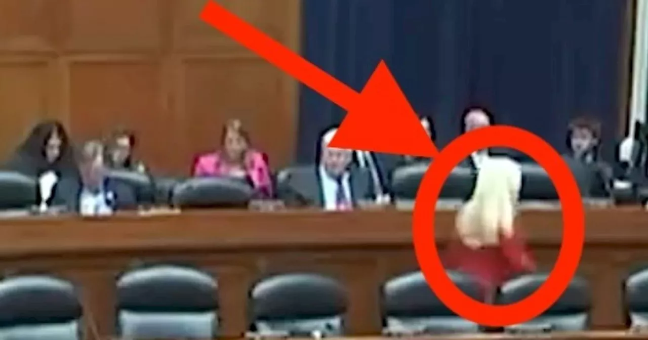 Marjorie Taylor Greene Storms Out Of Hearing As Dem Lawmaker Puts Her On Blast