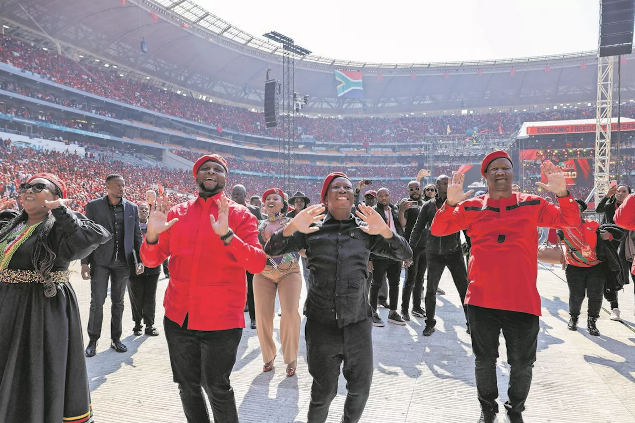 New poll suggests EFF could topple DA as official opposition