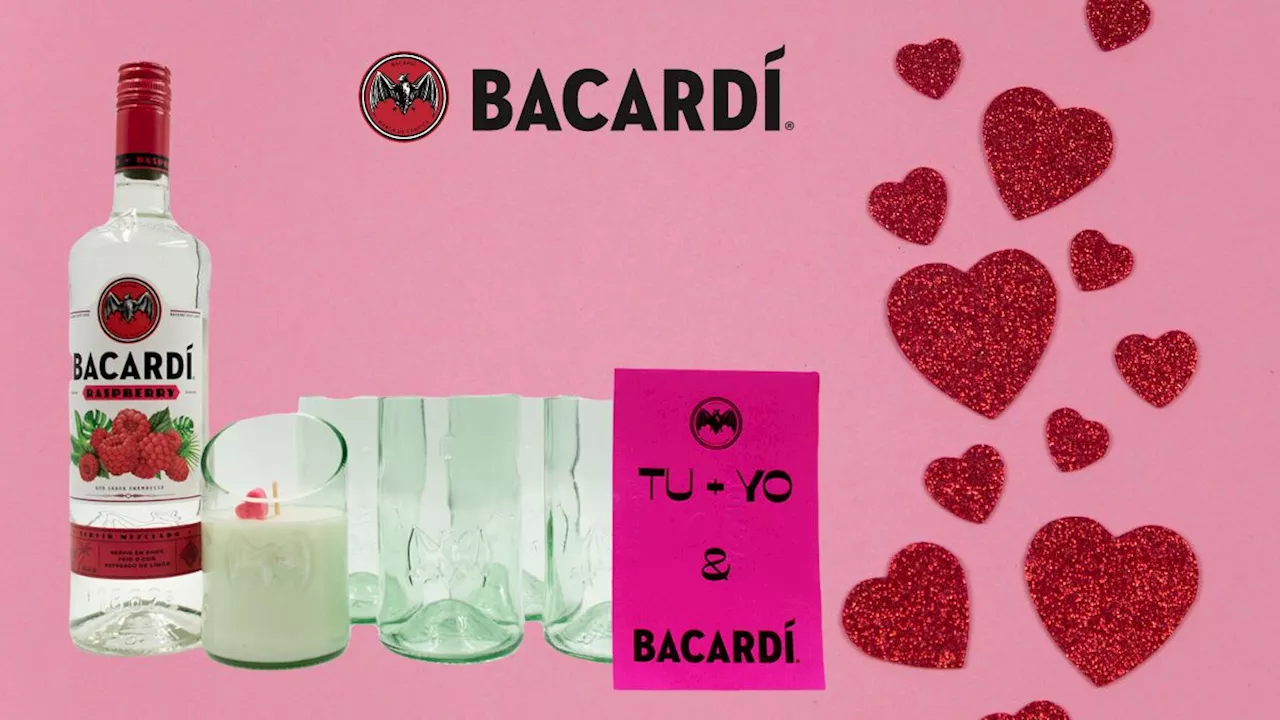 Bacardí se une al Día del Amor y la Amistad con su bebida de frambuesa