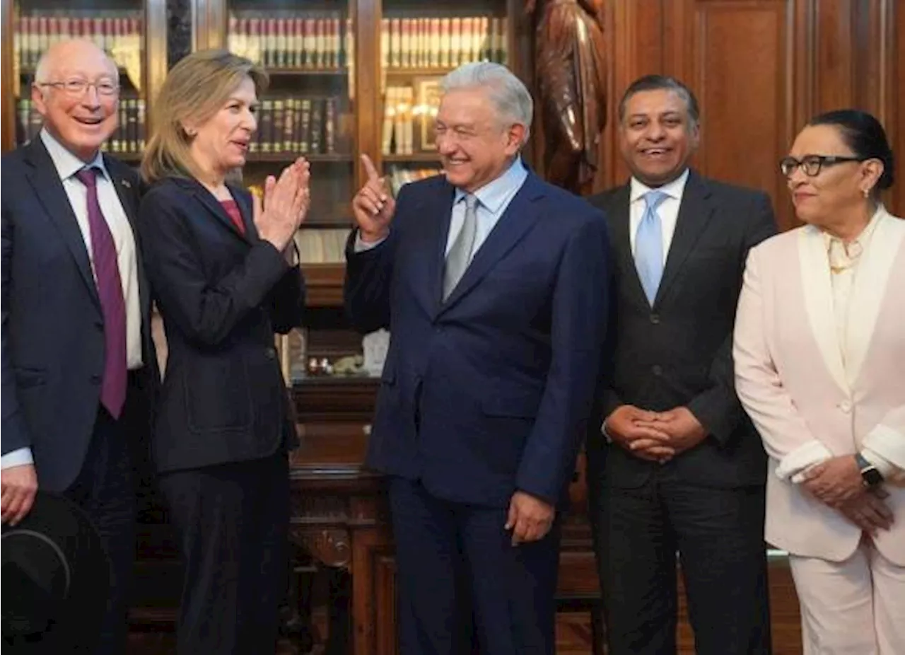 ‘Es un tema cerrado’: AMLO se reunió con Elizabeth Sherwood, asesora de seguridad en EU, tras investigación de la DEA