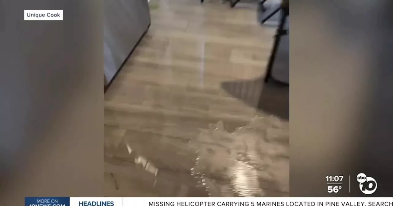 El Cajon family concerned with ongoing flooding inside apartment