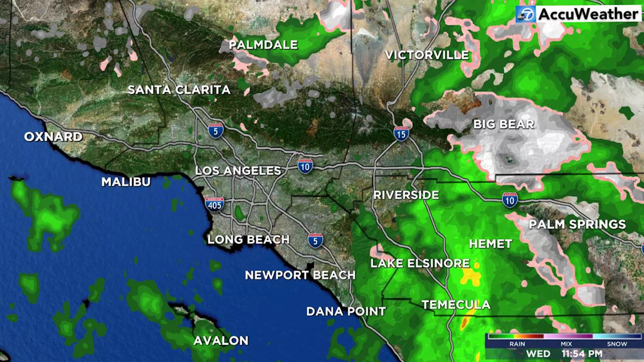 Updates of SoCal storm: Flash flood warning issued for parts of LA, Ventura counties