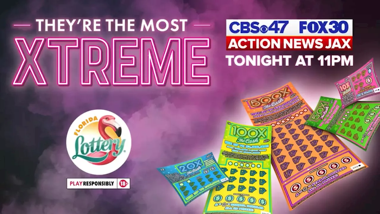 Contest: Watch Action News Jax weeknights at 11 p.m. to win $300 in Florida Lottery scratch-offs