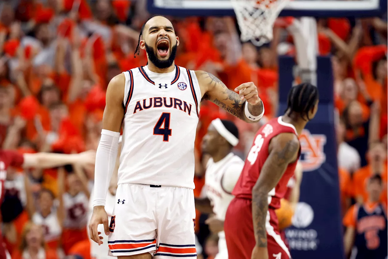 Jaylin Williams and Johni Broome lead No. 12 Auburn to 99-81 win over No. 16 Alabama