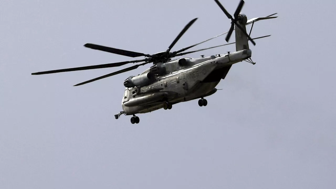 5 Marines aboard helicopter that went down outside San Diego are confirmed dead, military says