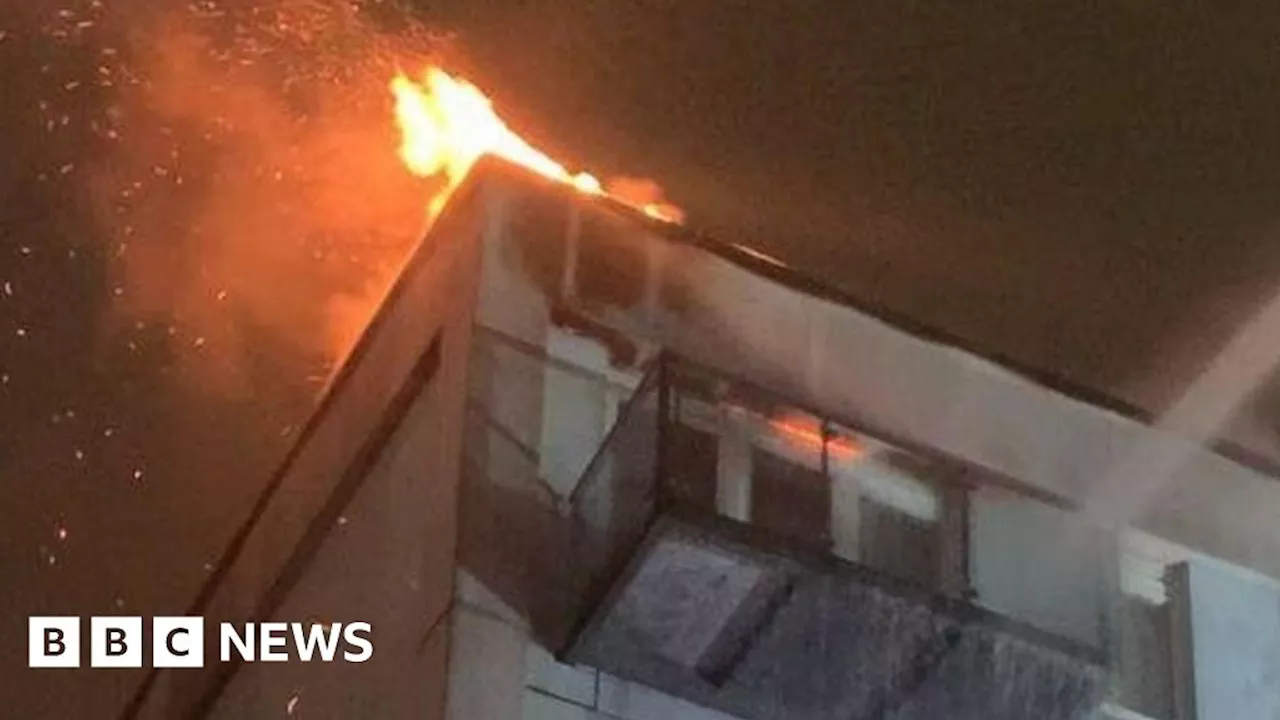 Wembley: Cladding costs dispute leaves fire-hit residents in limbo