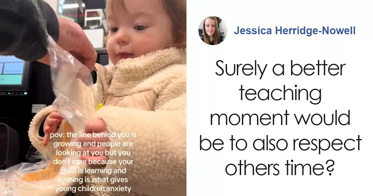 Mom’s “Entitled” Supermarket Parenting Has People Angry As She Held Up The Line