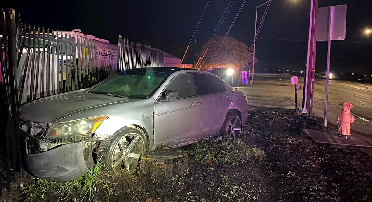 San Luis Obispo police searching for driver who abandoned car after crash