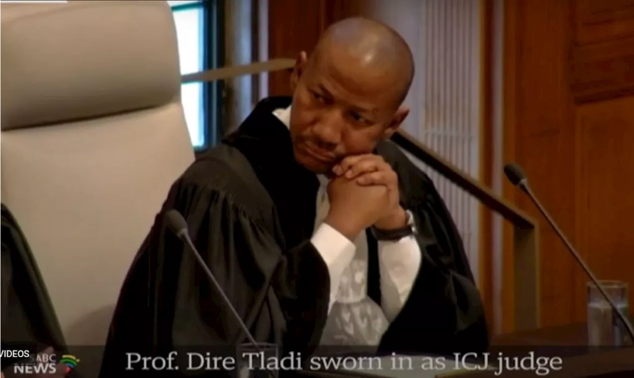 Professor Dire Tladi makes history as first South African to be sworn in as ICJ judge