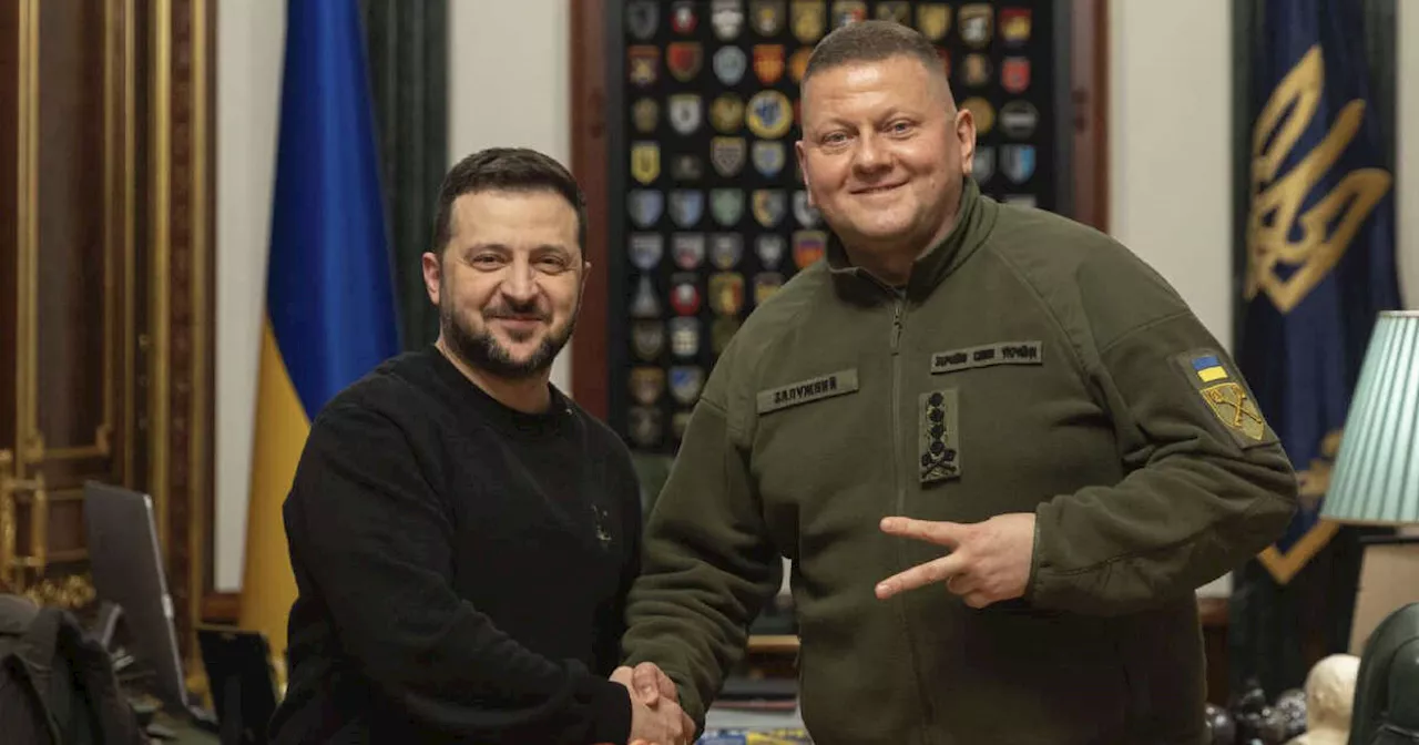 Conflit. Zelensky annonce le départ de Valeri Zaloujny, commandant en chef des armées ukrainiennes