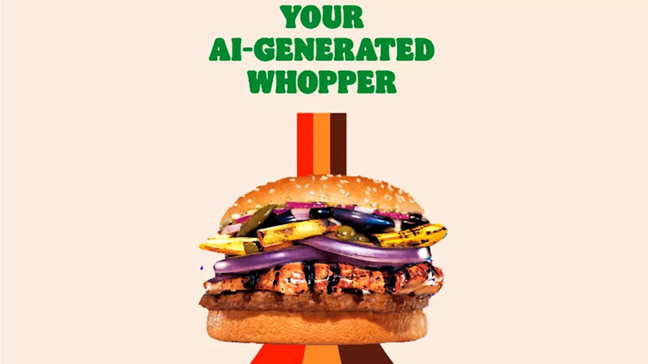 Burger King's AI image generator is actually totally on brand